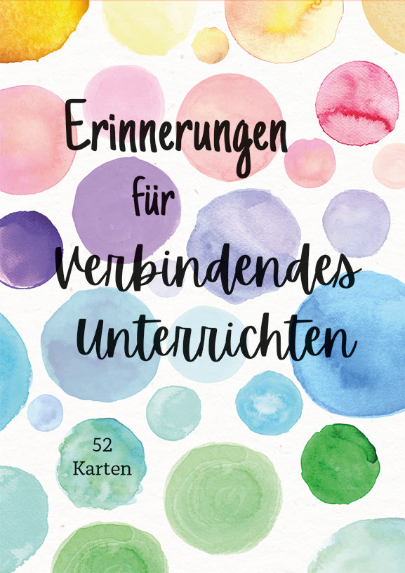 Erinnerungen für Verbindendes Unterrichten